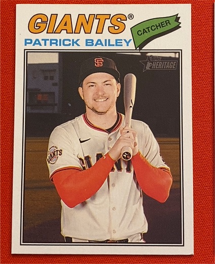 2026 Topps Heritage #57 Patrick Bailey — front