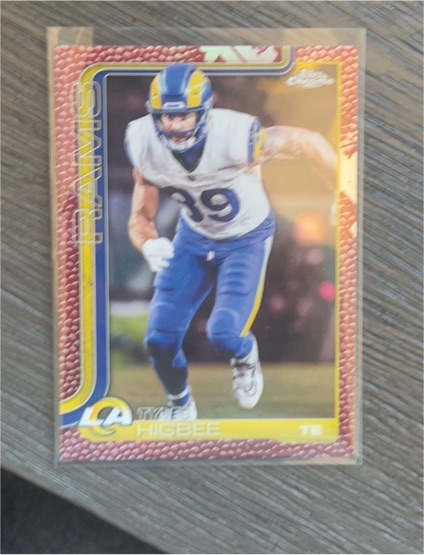 2025 Topps Chrome #172 Tyler Higbee — front