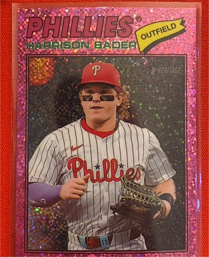 2026 Topps Heritage #357 Harrison Bader — front