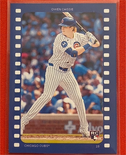2026 Topps Heritage #RA-OC Owen Caissie — front