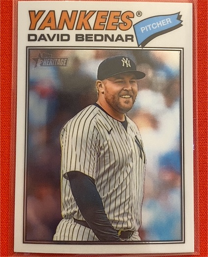 2026 Topps Heritage #207 David Bednar — front