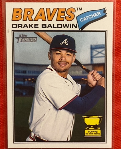 2026 Topps Heritage #209 Drake Baldwin — front
