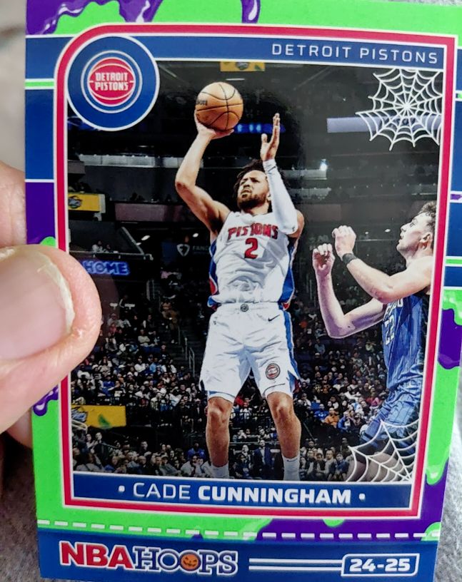 2024-25 Panini Haunted Hoops #209 Cade Cunningham — front