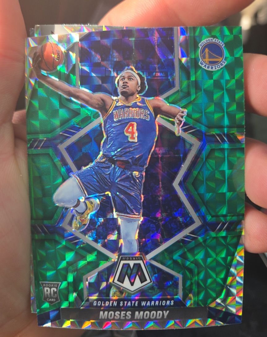 2021-22 Panini Mosaic #211 Moses Moody — front