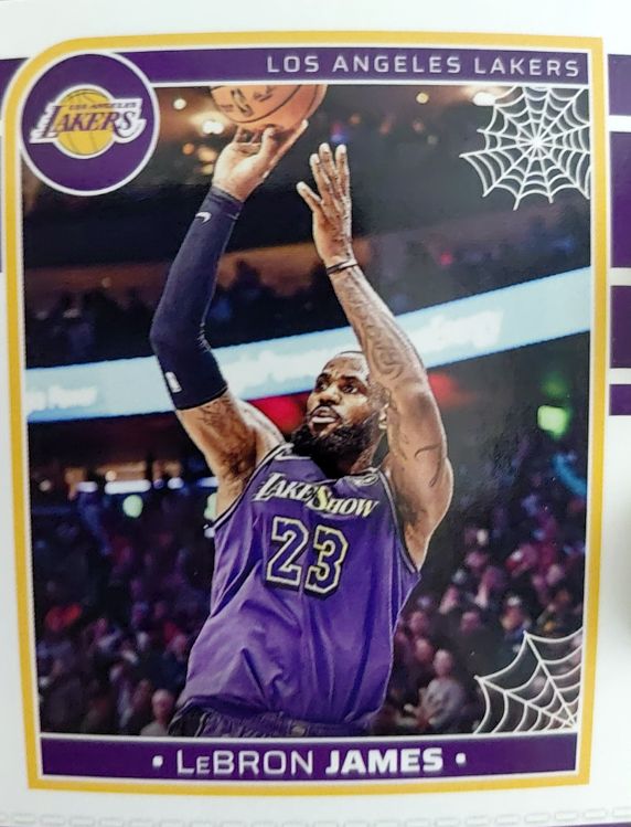2024-25 Panini NBA Hoops #18 LeBron James — front