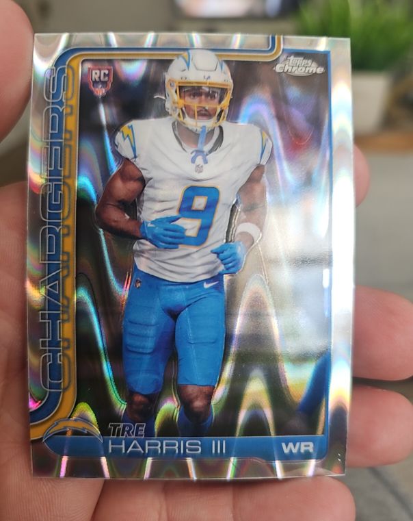 2025 Topps Chrome #338 Tre Harris III — front