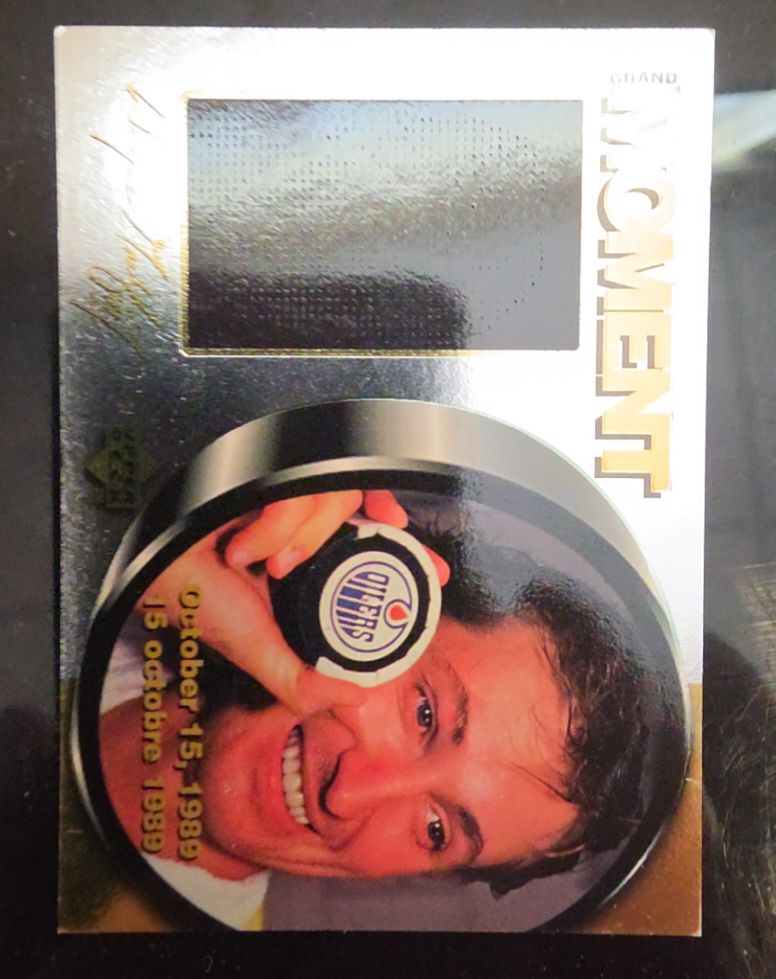 1998-99 Upper Deck Ice McDonald's #M7 Wayne Gretzky Grand Moments — front