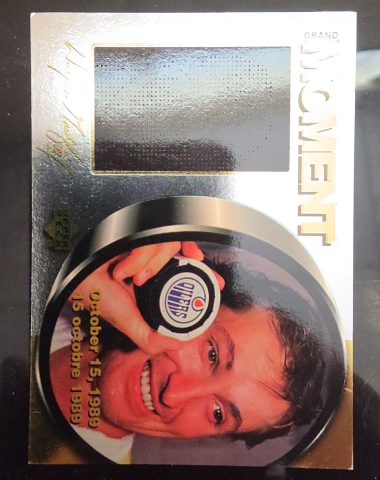 1998-99 Upper Deck Ice McDonald's #M7 Wayne Gretzky Grand Moments — front