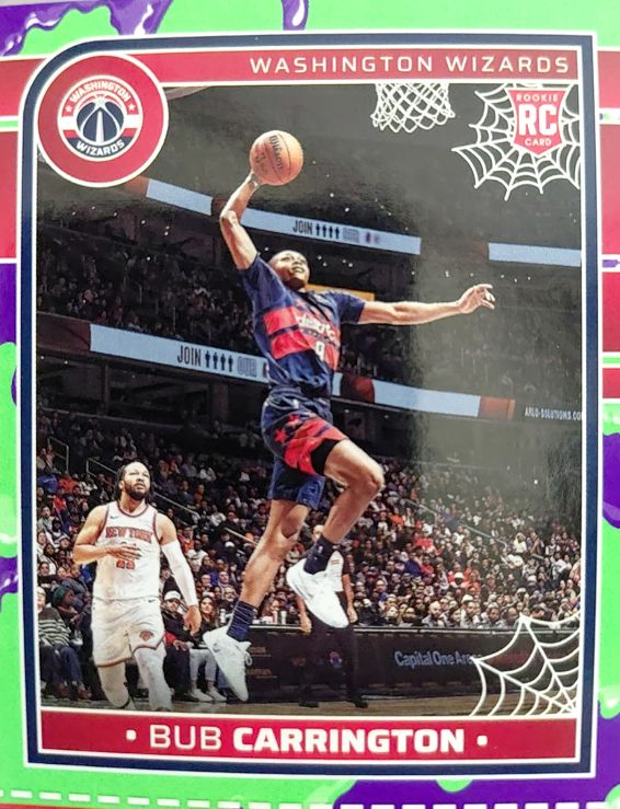2024-25 Panini Haunted Hoops #277 Bub Carrington — front