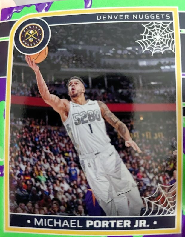 2024-25 Panini Haunted Hoops #107 Michael Porter Jr. — front
