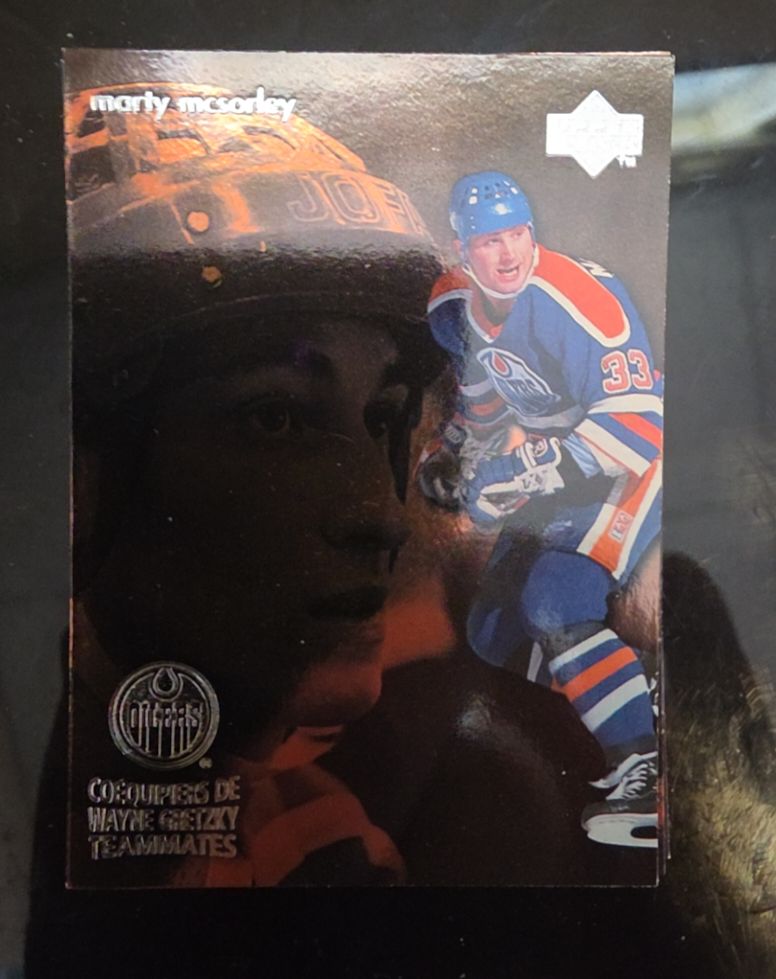 1998-99 McDonald's Upper Deck Gretzky's Teammates #T3 Marty McSorley — front
