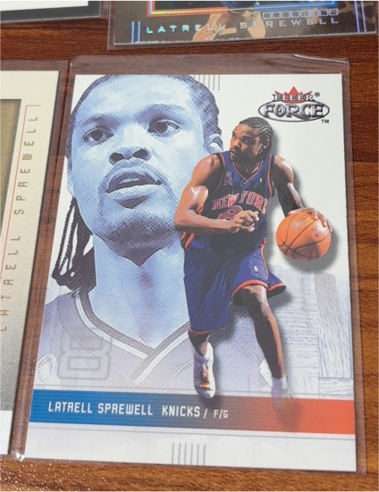 1999-00 Fleer Force #176 Latrell Sprewell — front