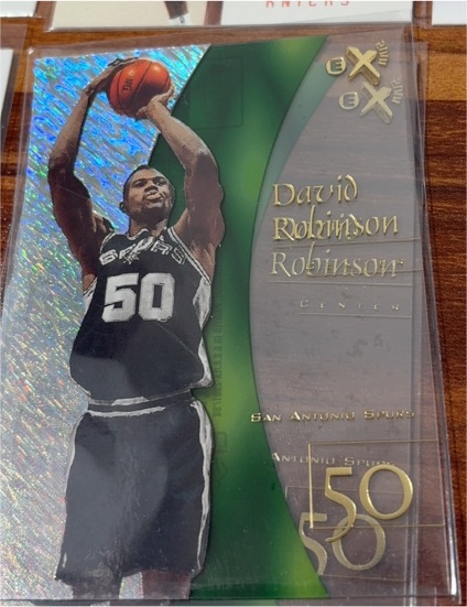 1997-98 Skybox EX2001 #18 David Robinson — front