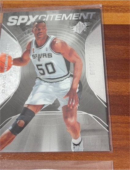 2006-07 Upper Deck SPx SPXcitement #SPX-39 David Robinson — front