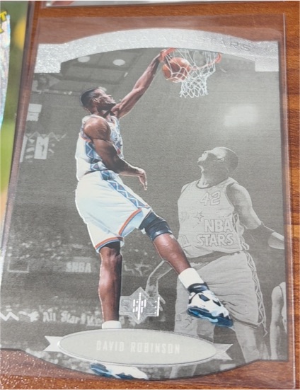 1995-96 Upper Deck SP NBA All-Stars #AS23 David Robinson — front