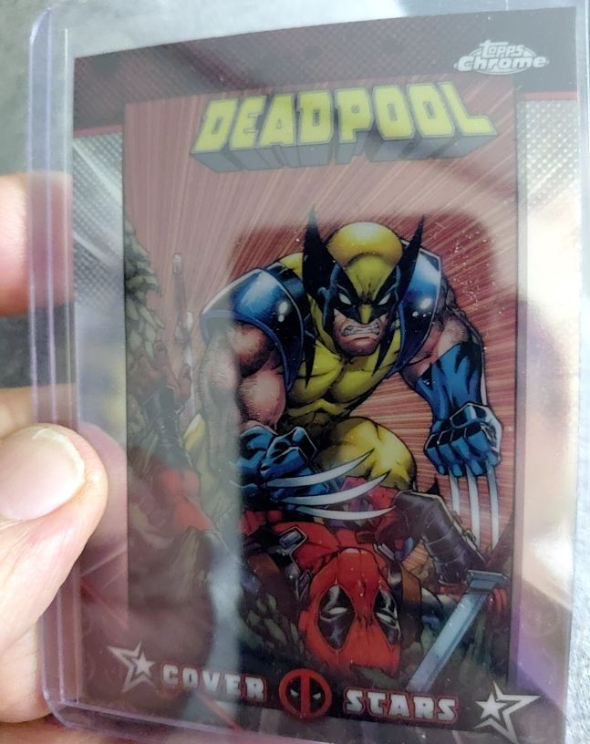 2025 Topps Chrome Deadpool & Wolverine Cover Stars #CS-5 — front