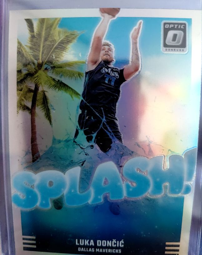 2024-25 Panini Donruss Optic #1 Luka Dončić Splash! — front