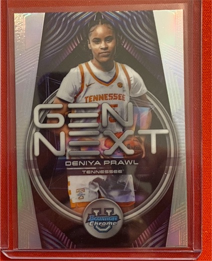 2025-26 Bowman Chrome #GN-25 Deniya Prawl — front