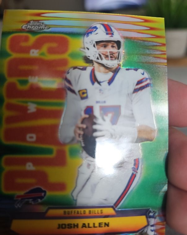 2025 Topps Chrome #PP-2 Josh Allen — front