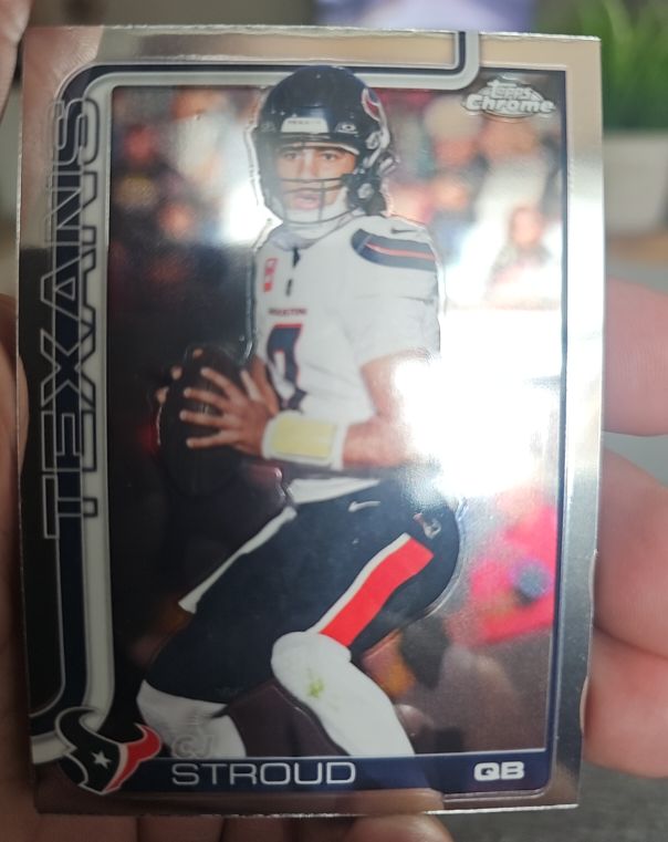 2025 Topps Chrome #119 CJ Stroud — front