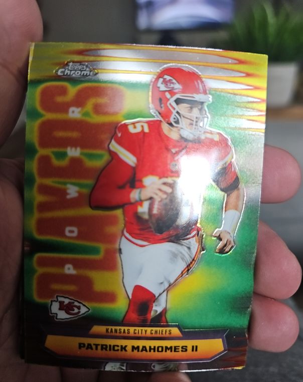2025 Topps Chrome #PP-6 Patrick Mahomes II — front