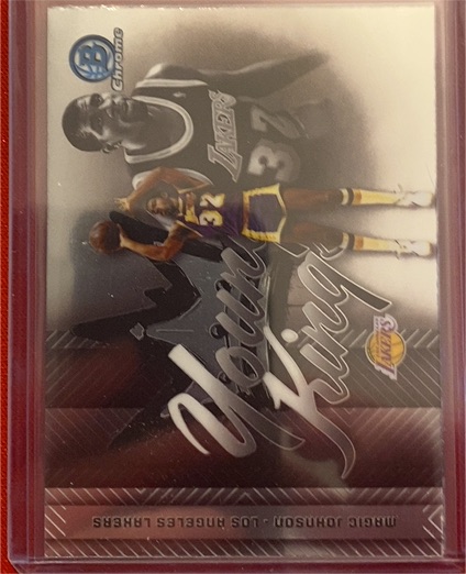 2025 Topps Bowman Chrome Young Kings #YK-18 Magic Johnson — front