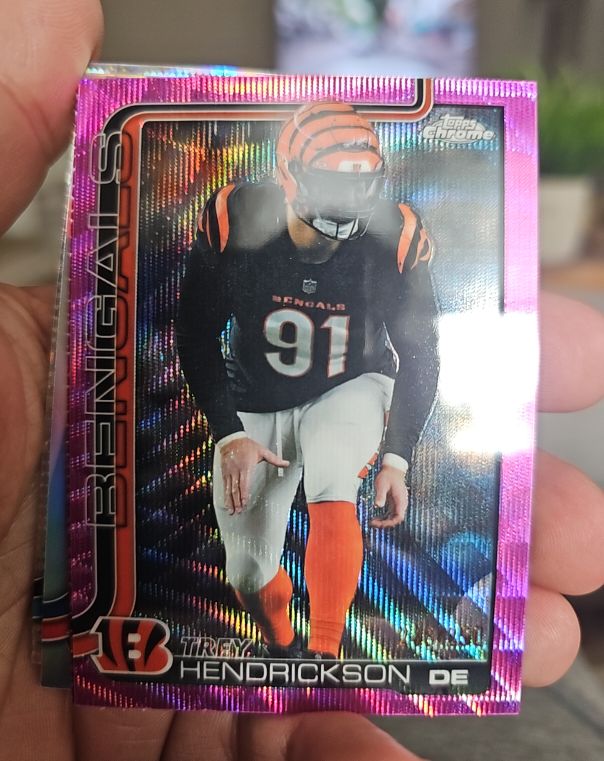 2025 Topps Chrome #65 Trey Hendrickson — front