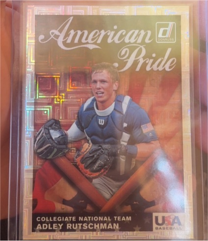 2019 Donruss American Pride #AP15 Adley Rutschman — front