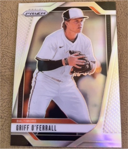 2025 Panini Prizm #3 Griff O'Ferrall — front