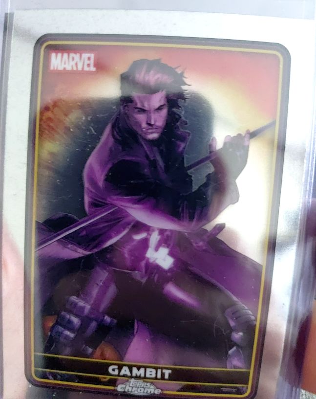 2025 Topps Chrome Deadpool #10 Gambit — front