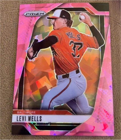 2025 Panini Prizm #68 Levi Wells — front