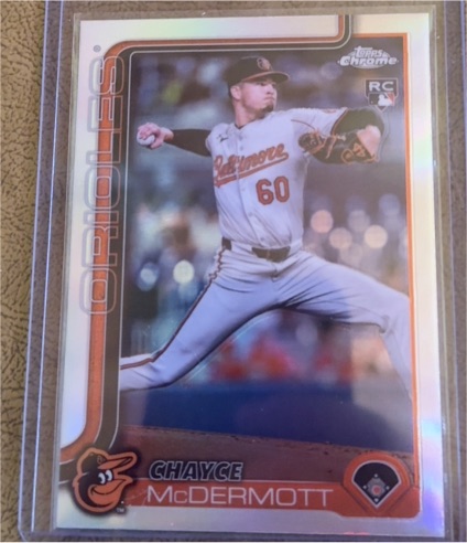 2025 Topps Chrome #266 Chayce McDermott — front