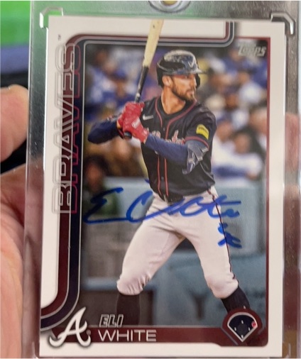 2025 Topps Update #US189 Eli White — front