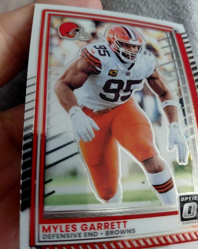 2025 Panini Donruss Optic #158 Myles Garrett — front