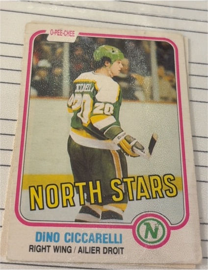 1981-82 O-Pee-Chee #161 Dino Ciccarelli — front
