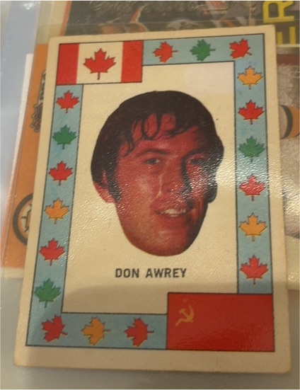 1972-73 O-Pee-Chee Team Canada #1 Don Awrey — front