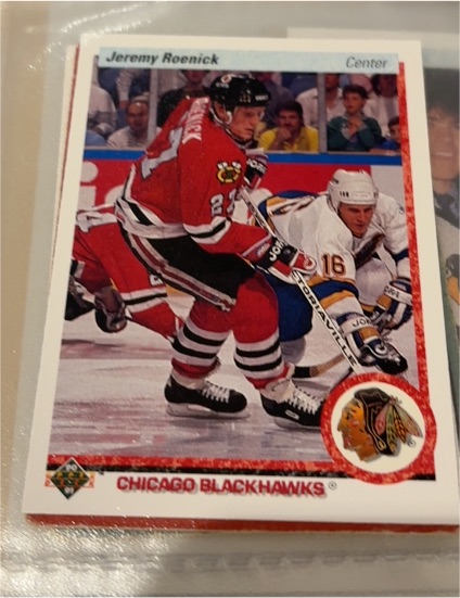1990-91 Upper Deck #63 Jeremy Roenick — front