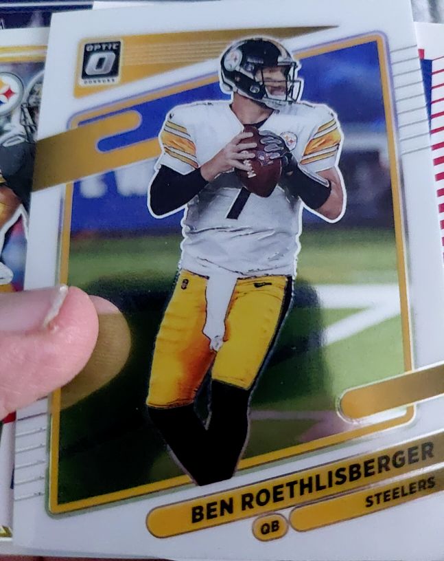 2021 Donruss Optic #148 Ben Roethlisberger — front