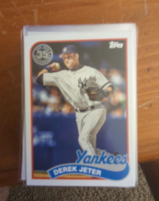 2024 Topps Series 2 1989 35th Anniversary #89B2-7 Derek Jeter — front