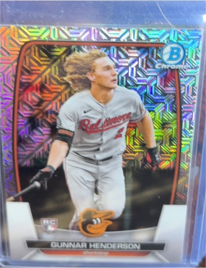 2023 Bowman Chrome #65 Gunnar Henderson — front