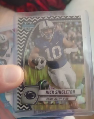2024 Bowman University Chrome #188 Nick Singleton — front