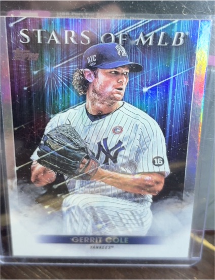 2022 Topps Stars of MLB #SMLB-26 Gerrit Cole — front
