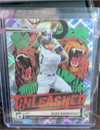 2021 Donruss #UNL23 Alex Rodriguez Unleashed Vector — front
