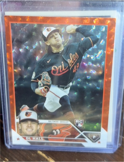 2023 Topps Series 2 #547 DL Hall — front