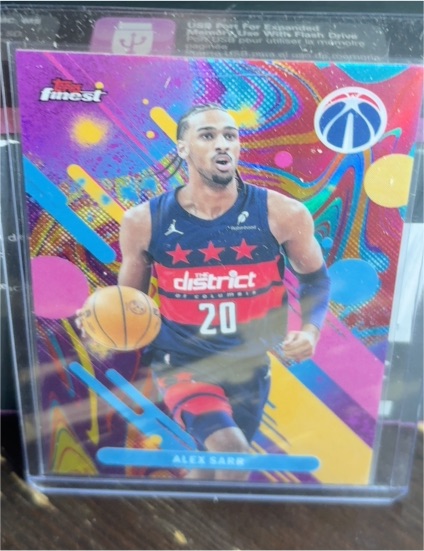 2025-26 Topps Finest #59 Alex Sarr — front