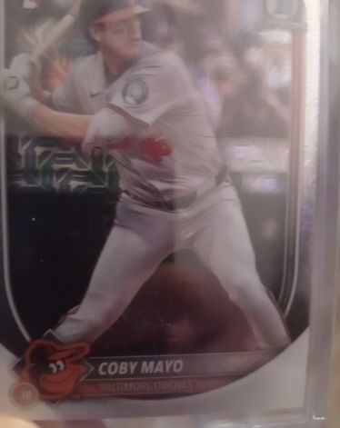 2025 Bowman Chrome #83 Coby Mayo — front