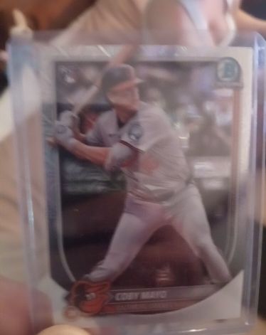 2025 Bowman Chrome #83 Coby Mayo — front