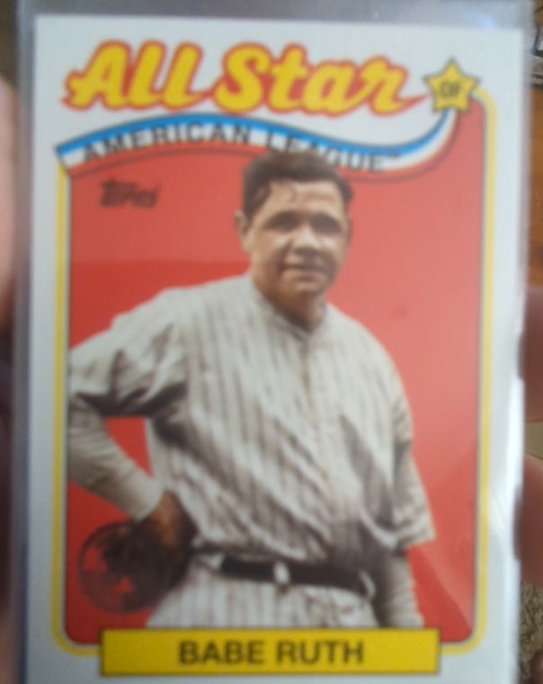 2024 Topps Series 2 #89ASB-17 Babe Ruth 35th Anniversary All-Stars — front