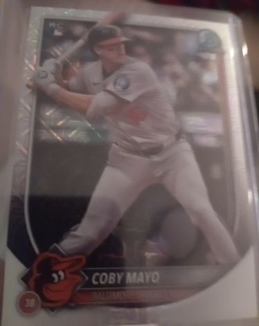2025 Bowman Chrome #37 Coby Mayo — front