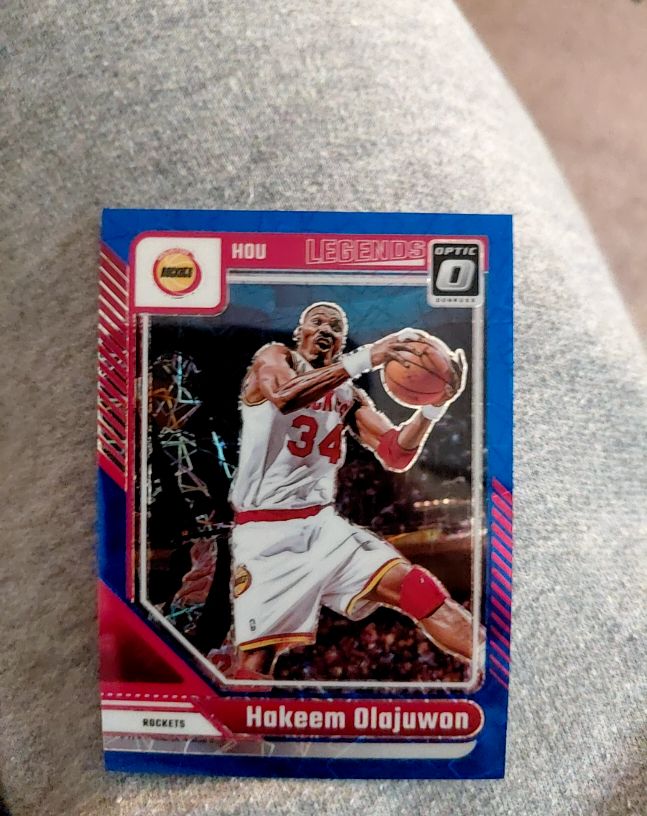 2024-25 Panini Donruss Optic #249 Hakeem Olajuwon — front